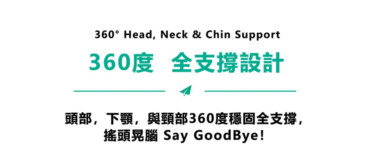旅行必備 ‧ 360全支撐旅行頸枕 (大/中/細/加細)