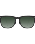 Lennox Folding Sunglass 8002 Matte Black / G15