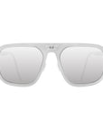 VIRGIL Folding Sunglass 8003 Brush Silver / Silver Mirror