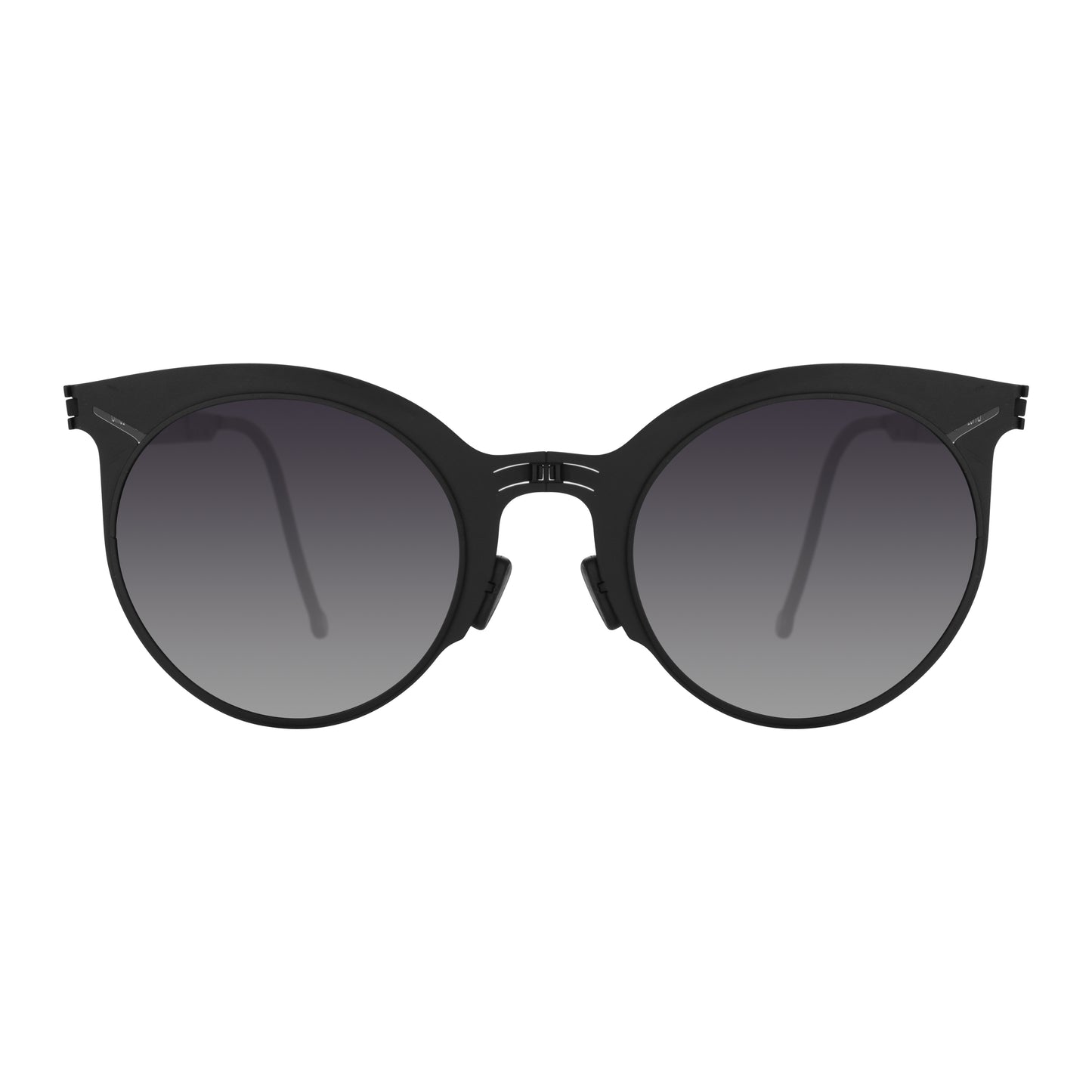 Zuma Folding Sunglass 8005 Black / Grey Gradient