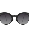 Zuma Folding Sunglass 8005 Black / Grey Gradient