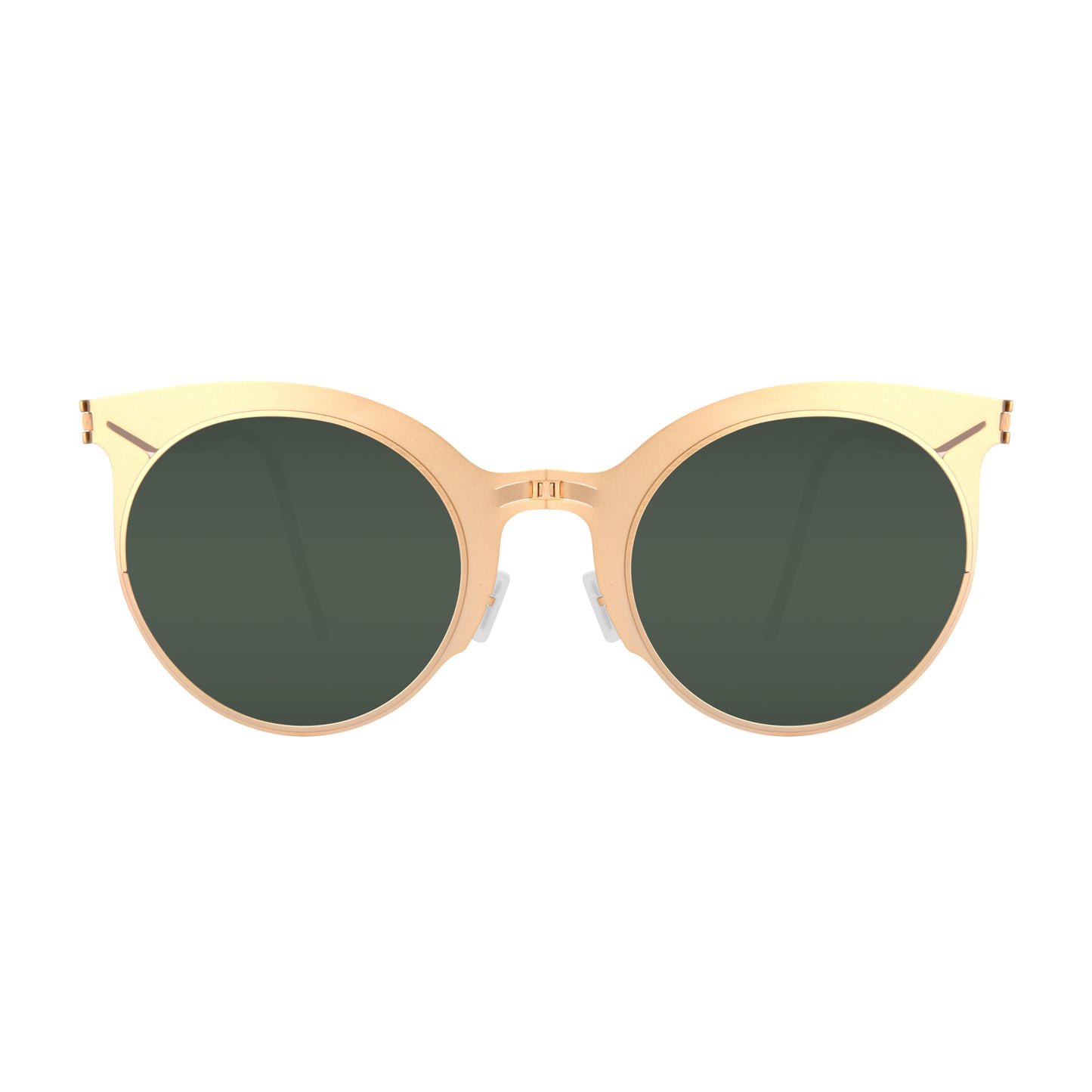 Zuma Folding Sunglass 8005 Brush Gold / G15