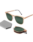 JETT Folding Sunglass 8202 Gold / G15