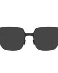 BRIGITTE Folding Sunglass S006 Black / Dark Grey