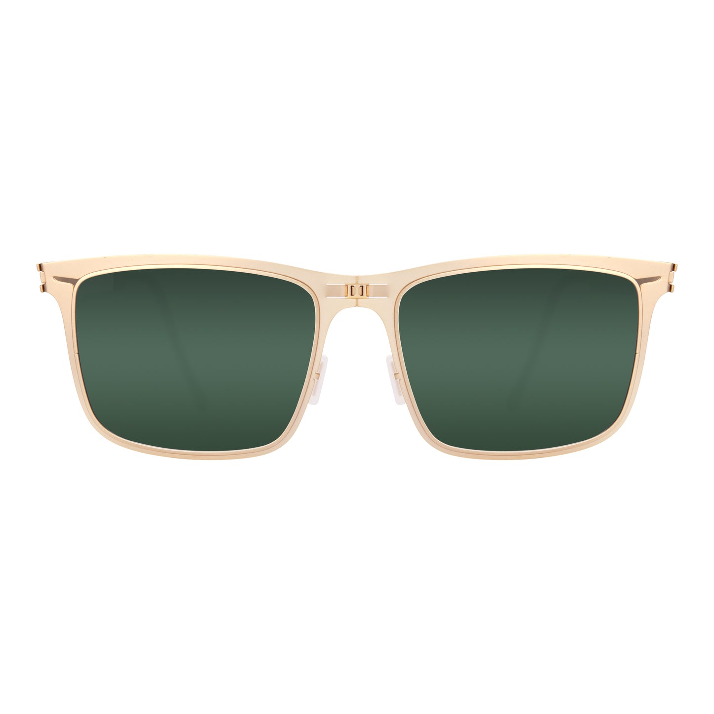 Echo Folding Sunglass 8203 Brush Gold / G15