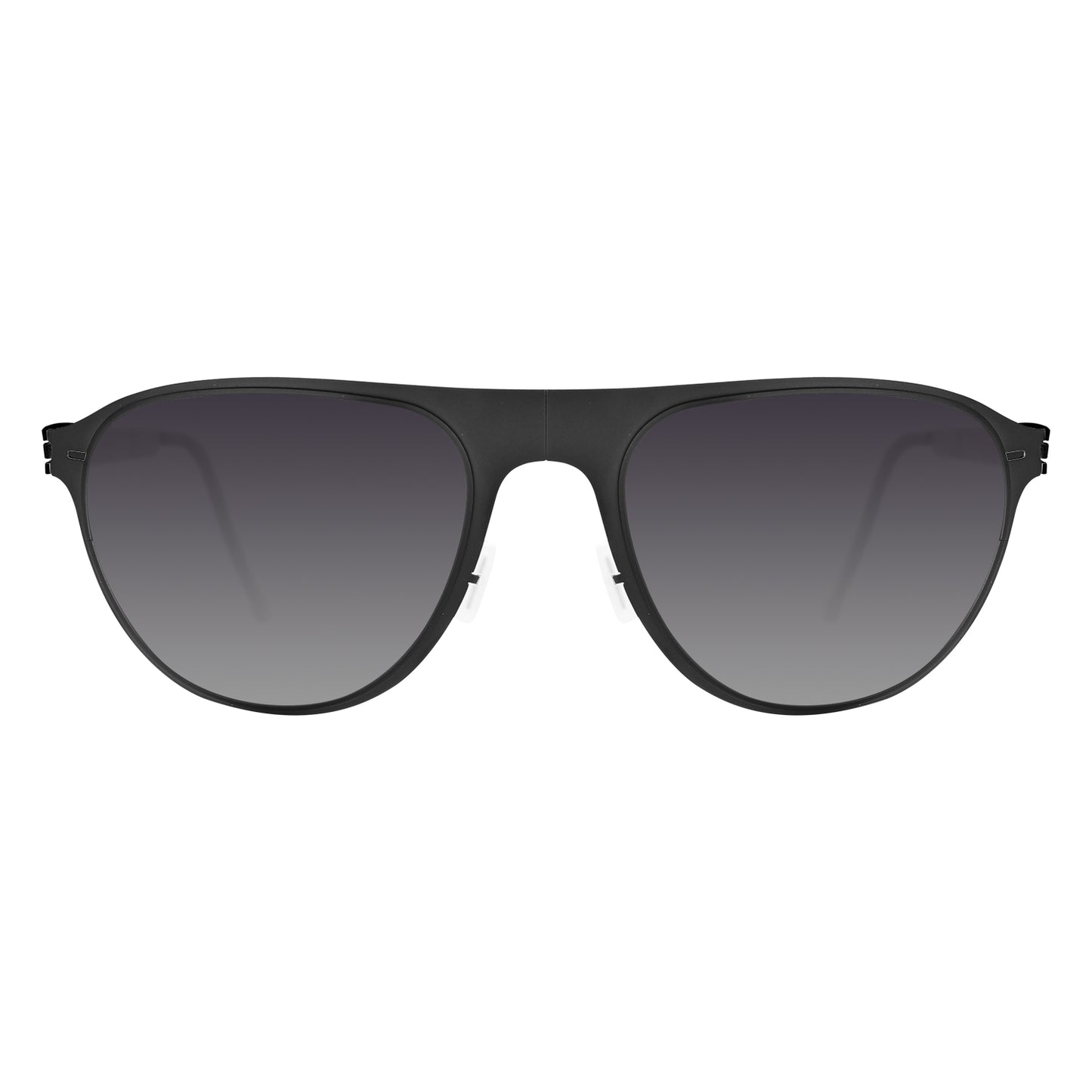Magnum Folding Sunglass Z004 Matte Black / Grey Gradient