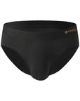 micromodal男士無縫三角內褲 - 黑色