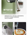 在家自製‧高壓萃取‧壓力計‧生活享受‧奶泡‧拉花‧PE3690復古半自動壓力式意式咖啡機