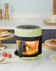 無油‧高溫‧美食‧觸控‧不黏‧易潔‧預約時間‧2L輕盈氣炸鍋PE7620