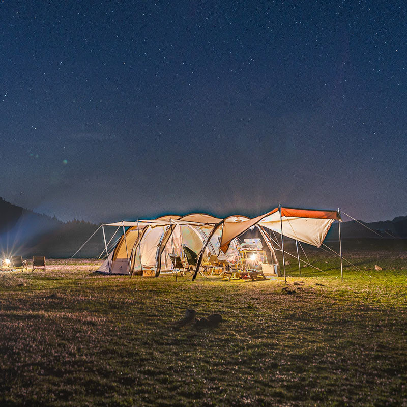 (接受預訂) Cloud vessel tunnel tent 四至六人帳篷