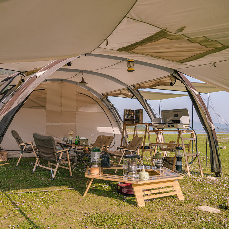 (接受預訂) Cloud vessel tunnel tent 四至六人帳篷