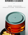 無油‧高溫‧美食‧炸物‧不黏‧易潔‧輕盈小型氣炸鍋PE7615GR