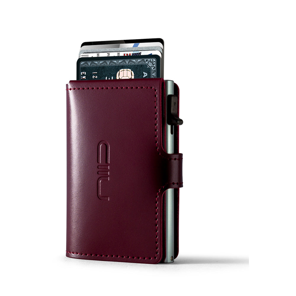 RFID Slide Mini Wallet ‧防刮牛皮 RFID小銀包型卡片盒