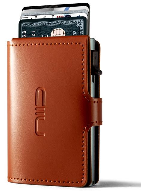 RFID Slide Mini Wallet ‧防刮牛皮 RFID小銀包型卡片盒