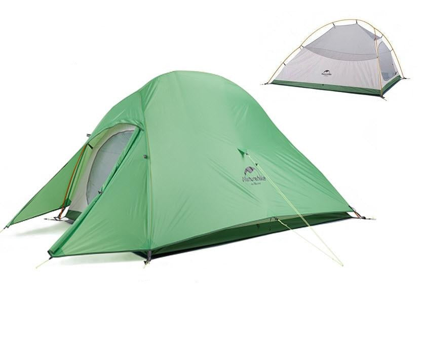 CloudUp2 210T 1-2人牛津布鋁桿輕型帳篷(附墊) Oxford Fabric Aluminum Pole Lightweight Tent with Mat