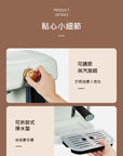 在家自製‧高壓萃取‧生活享受‧奶泡‧拉花‧PE2190 復古溫控顯示計意式半自動咖啡機