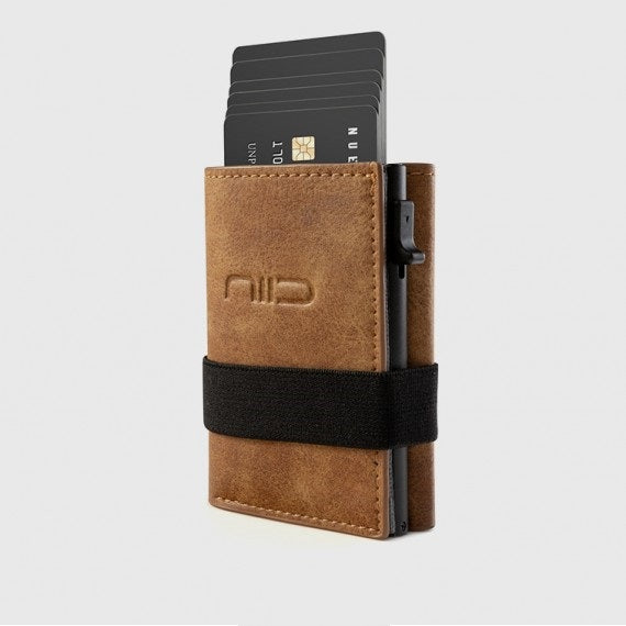 Vegan Leather Slide Mini Wallet II‧環保純素皮革 RFID小銀包型卡片盒
