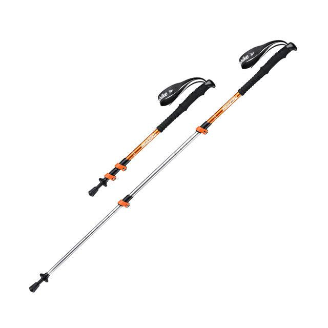 ST01 (57-120cm) 鋁合金三節式外鎖登山杖附杖尖保護套3-Node 6061 Aluminum Trekking Pole
