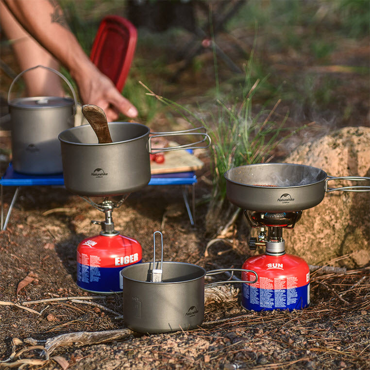 露營鈦合金煮食平底鍋 TJP01 Outdoor Ti Frying Pan-9H