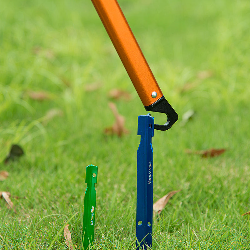 戶外用多功能鋁鎚子(藍) Aluminum Multifunctional Outdoor Hammer (Blue)