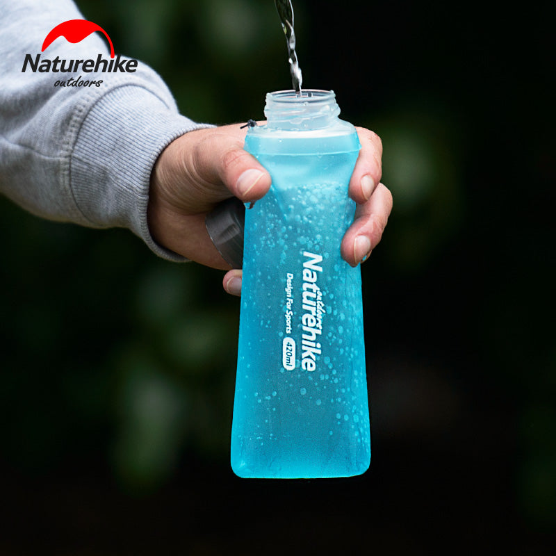 抗菌軟水瓶420ml(附吸管)