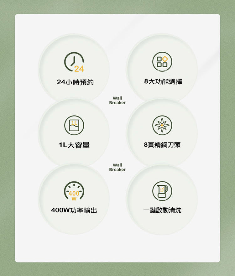 攪拌‧生果‧蔬果‧冷熱‧甜品‧冰沙‧豆漿‧PE2399多功能破壁機