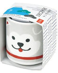 可愛柴犬造型小杯 - 赤松/黑松 GD-922