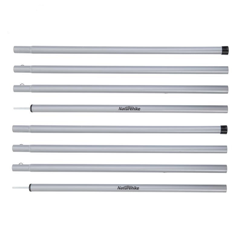 2米鍍鋅鐵四段天幕柱(兩支裝) 4 Section 2m Steel Canopy Poles Set (2pcs)