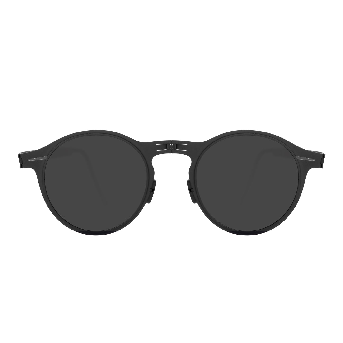 Balto Folding Sunglass 1003 Matte Black / Dark Grey