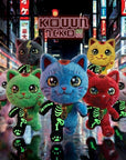 Pixel Zipper - Kouun Neko 50:50 毛茸茸招財貓掛袋公仔盲盒｜掛袋、掛背囊