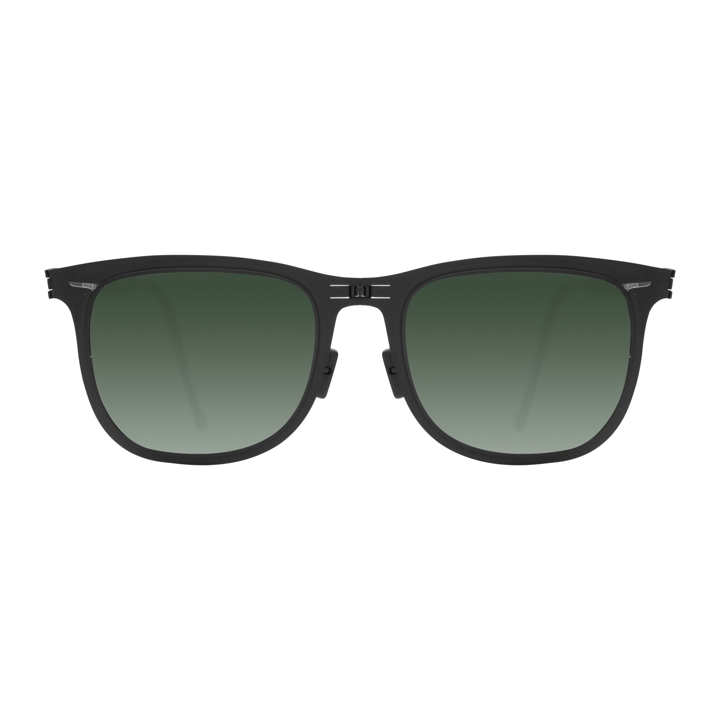 Lennox Folding Sunglass 8002 Matte Black / G15