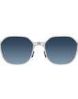 DEAN Folding Sunglass 8109 Brush Silver / Blue Gradient