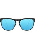 JETT Folding Sunglass 8202 Matte Black / Blue Mirror