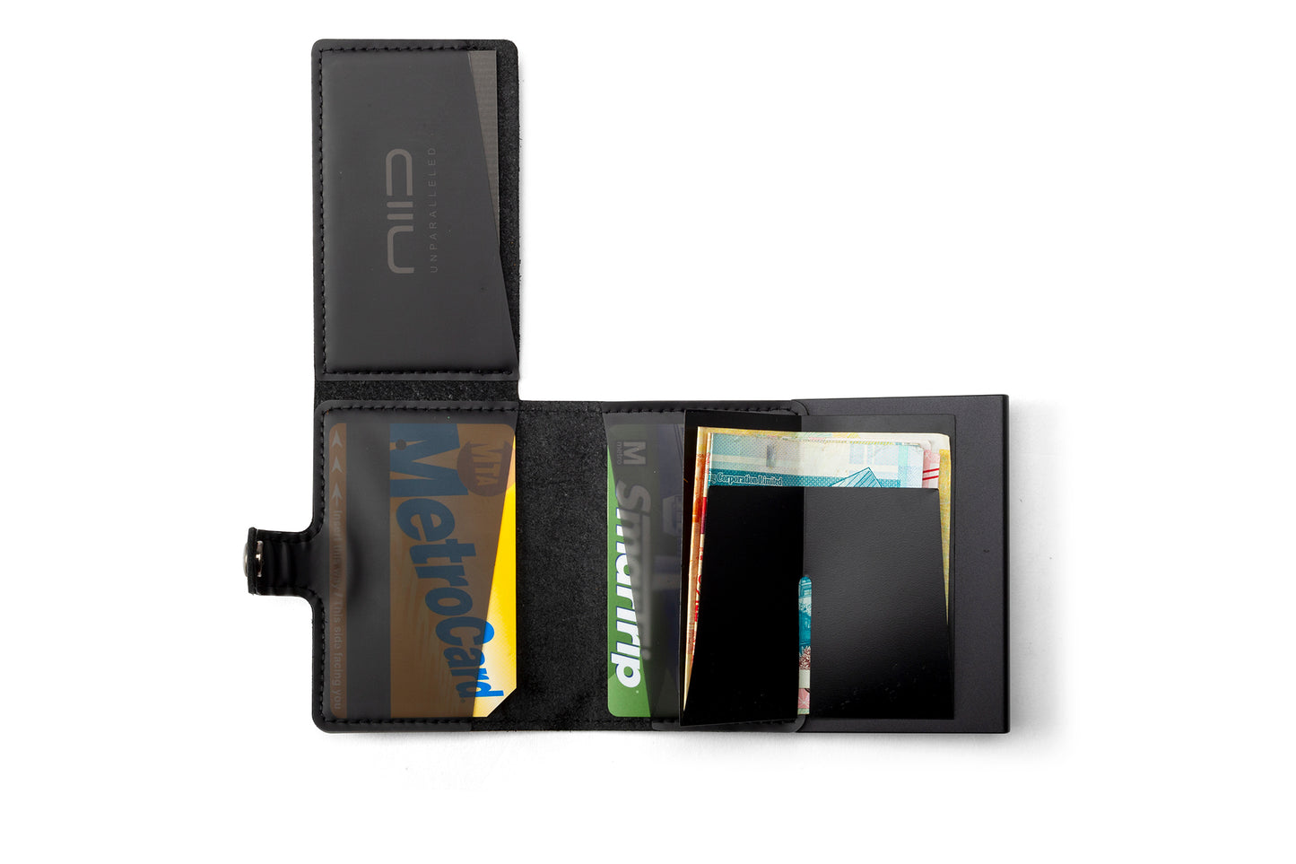 Slide Mini Wallet ‧瘋馬皮革 RFID小銀包型卡片盒