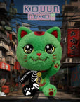 Pixel Zipper - Kouun Neko 50:50 毛茸茸招財貓掛袋公仔盲盒｜掛袋、掛背囊
