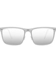 Echo Folding Sunglass 8203 Brush Silver/Silver Mirror