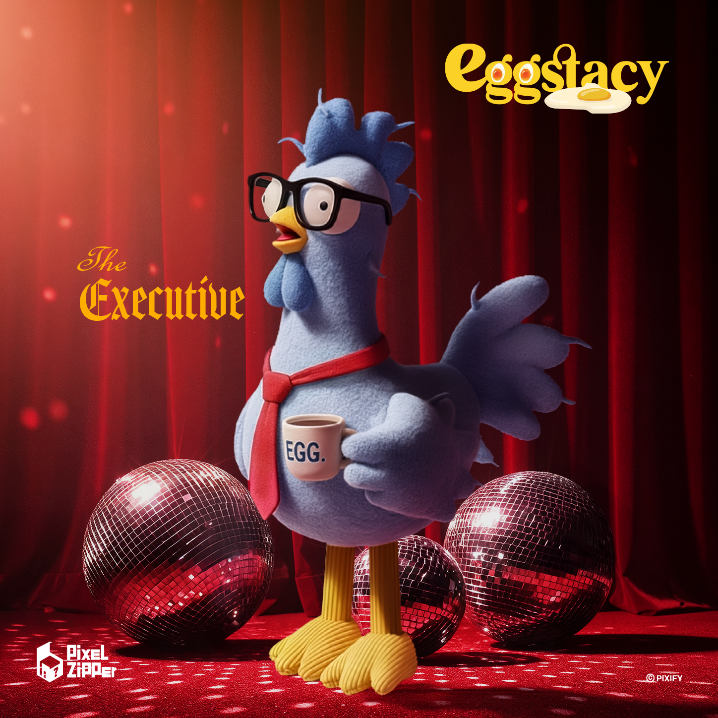 Eggstacy 盲盒 Which Come First 7 款含隱藏蛋黃國王｜單盒