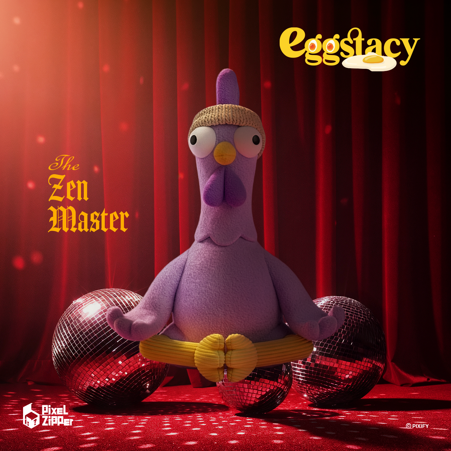 Eggstacy 盲盒 Which Come First 7 款含隱藏蛋黃國王｜單盒