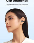 Langsdom TS30 藍牙耳夾式耳機｜長續航｜Type-C快充｜高清通話降噪耳機