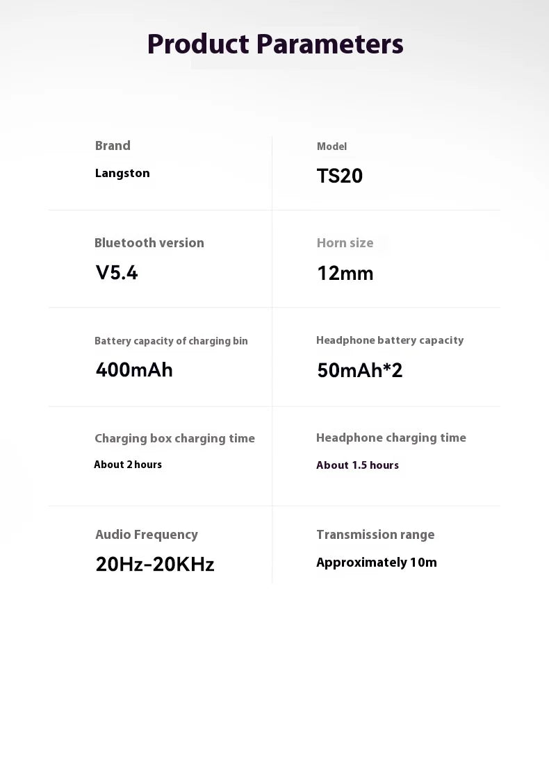 TS20 開放式耳機