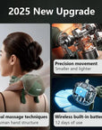 熱敷頸肩按摩器｜無線深層肌肉放鬆神器