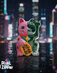 Pixel Zipper - Kouun Neko 50:50 招財貓手辦盲盒