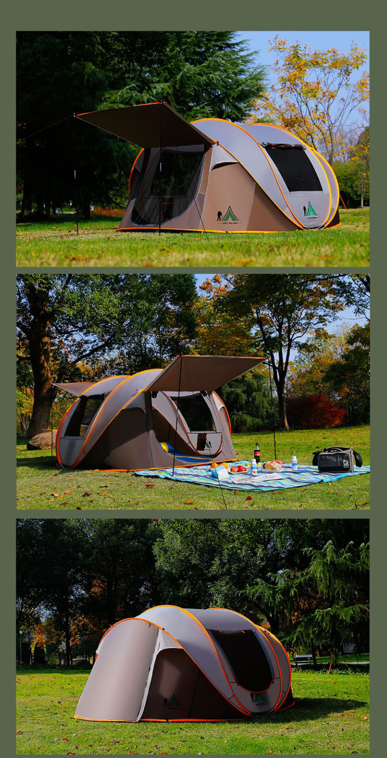 三至四人用‧自動搭建帳篷