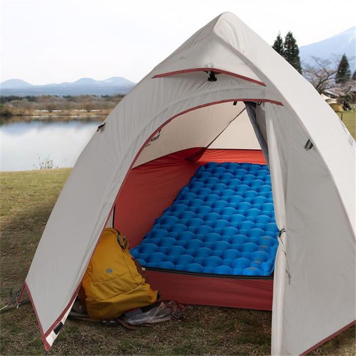單人輕盈TPU露營充氣床墊FC-10 Diamond Lightweight TPU Camping Inflatable Mattress(Blue)