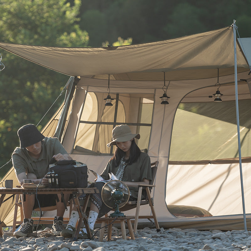 (接受預訂) 鄉村風5.0 三至四人帳篷 (附帳篷柱)