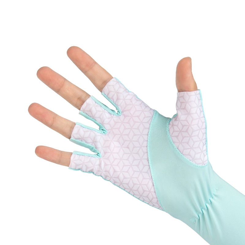 行山遠足運動UV 40+ 半指冰袖防曬手袖 Half-Finger Sun Protection Sleeve