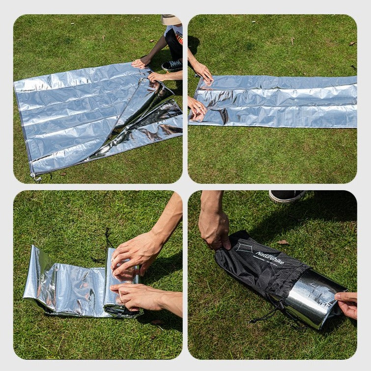 露營野餐防水鋁墊 (小) PE Aluminum Foil Moisture-Proof Pad (Small)