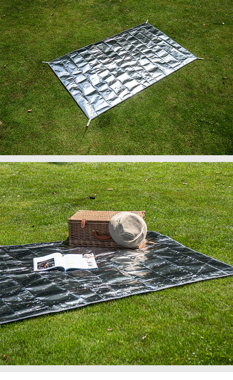 露營野餐防水鋁墊 (小) PE Aluminum Foil Moisture-Proof Pad (Small)