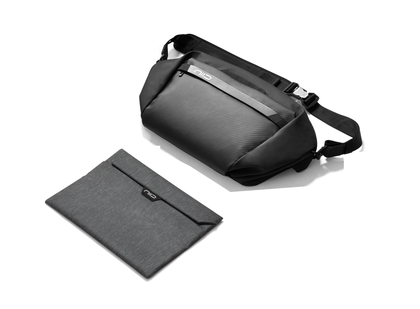 Cache Hybrid Tech Sling and Duffle